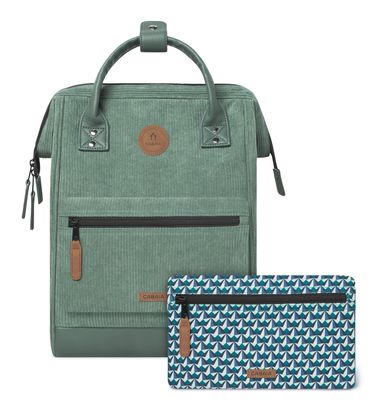 CABAIA Adventurer Recycled Velvet Backpack M Niagara