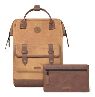 CABAIA Adventurer Waxed Cotton Backpack L Colombo