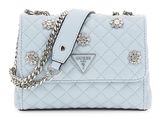 GUESS Everlee Mini Convertible Xbody Flap Bag Misty Blue
