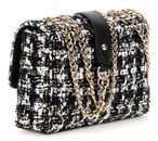 GUESS Everlee Mini Convertible Xbody Flap Bag Black Multi