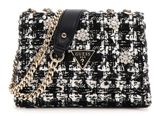 GUESS Everlee Mini Convertible Xbody Flap Bag Black Multi