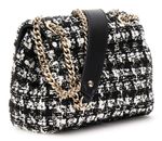 GUESS Everlee Convertible Xbody Flap Bag Black Multi GUESS Everlee Convertible Xbody Flap Bag Black Multi