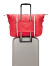 kipling Eyes Wide Open Art M Travel Tote Escape Red