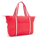 kipling Eyes Wide Open Art M Travel Tote Escape Red