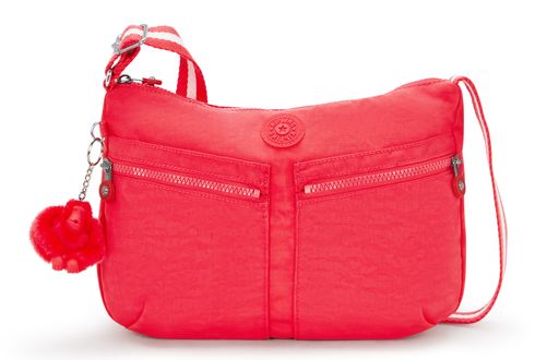 kipling Basic Eyes Wide Open Izellah Medium Shoulderbag Escape Red