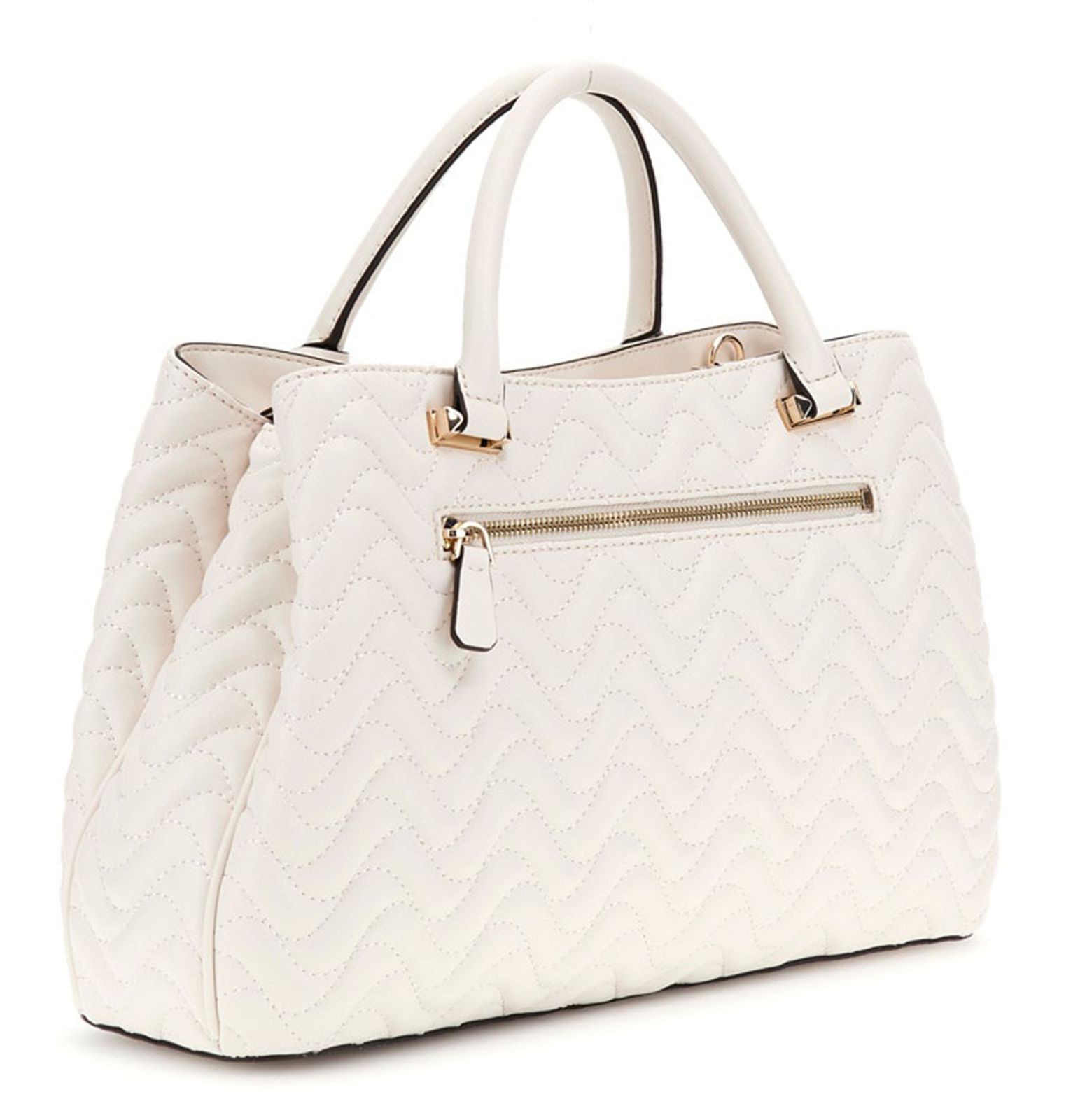 GUESS Centre Stage Abey Status Satchel Shell GUESS Centre Stage Abey Status Satchel Shell