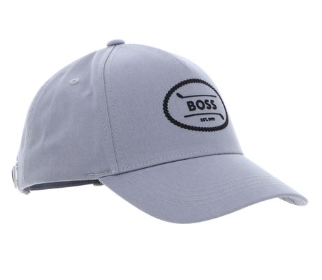 BOSS Pyer-Golf-Off-Course Cap Grey