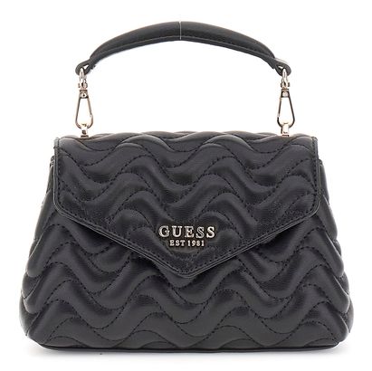 GUESS Melisandra Mini Top Handle Flap Black