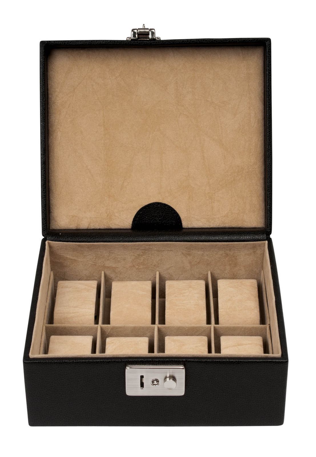 WINDROSE Beluga Watch Safe Box M Black WINDROSE Beluga Watch Safe Box M Black