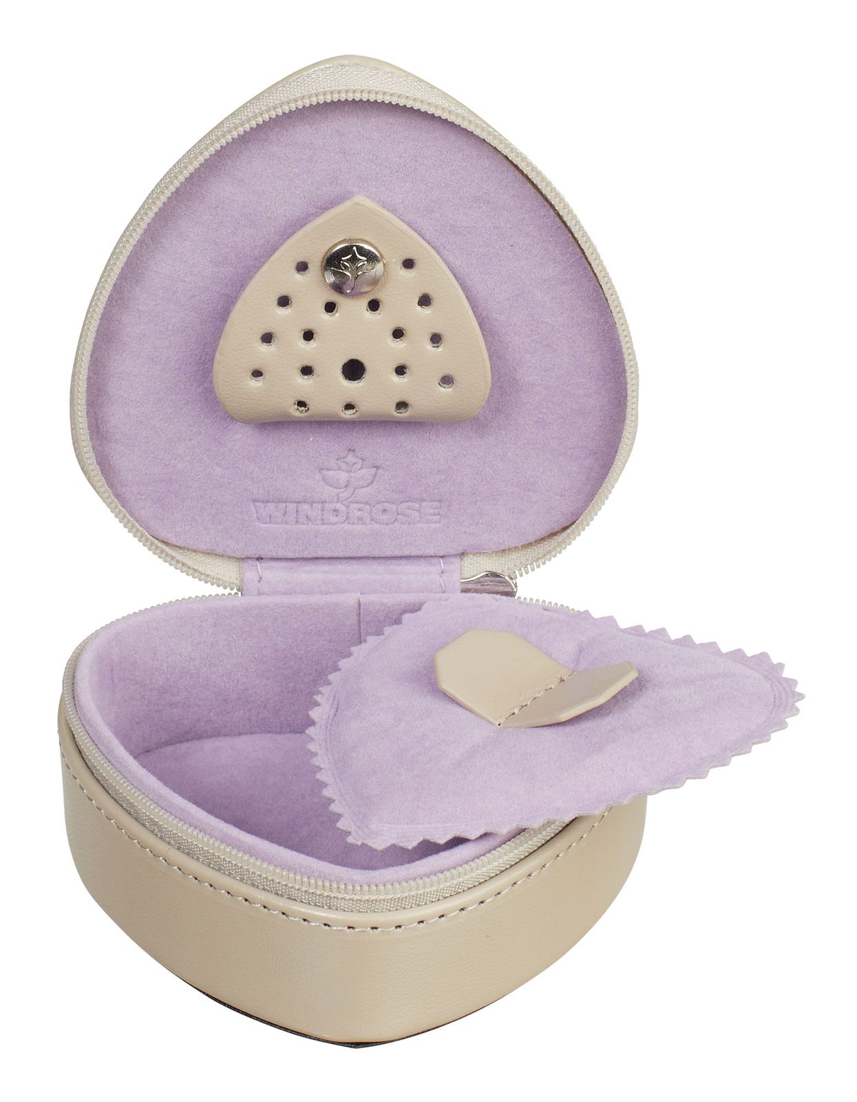 WINDROSE Merino Moda Herzdose Beige WINDROSE Merino Moda Herzdose Beige