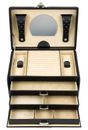 WINDROSE Beluga Jewelry Box Black