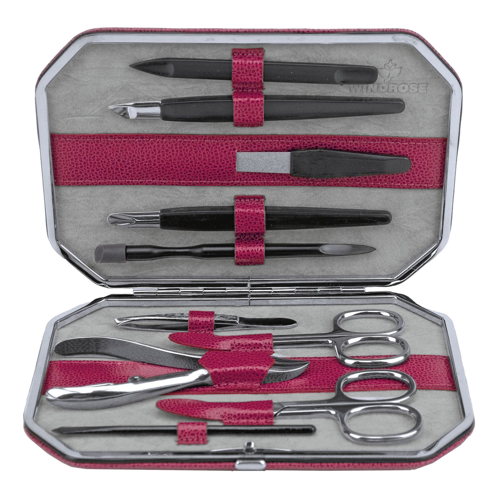 WINDROSE Beluga Manicure Set Berry WINDROSE Beluga Manicure Set Berry