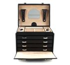 WINDROSE Beluga Jewellery Box Big Black
