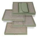 WINDROSE Merino Moda Jewelry Box Salbei WINDROSE Merino Moda Jewelry Box Salbei