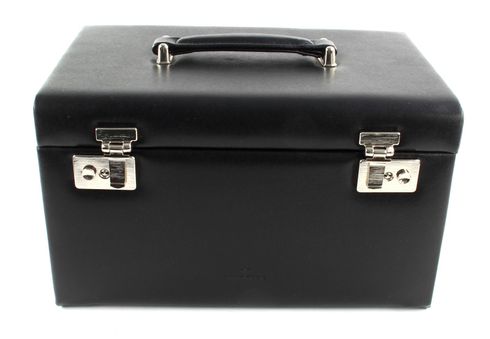 WINDROSE Ambiance Jewelry Box with 2 Closures Black
