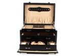 WINDROSE Ambiance Jewelry Box with 2 Closures Black
