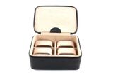 WINDROSE Beluga Watch Box Black WINDROSE Beluga Watch Box Black