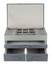 WINDROSE Calma Jewelry Box Grey WINDROSE Calma Jewelry Box Grey
