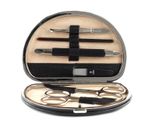 WINDROSE Beluga Manicure Set Slim Black WINDROSE Beluga Manicure Set Slim Black