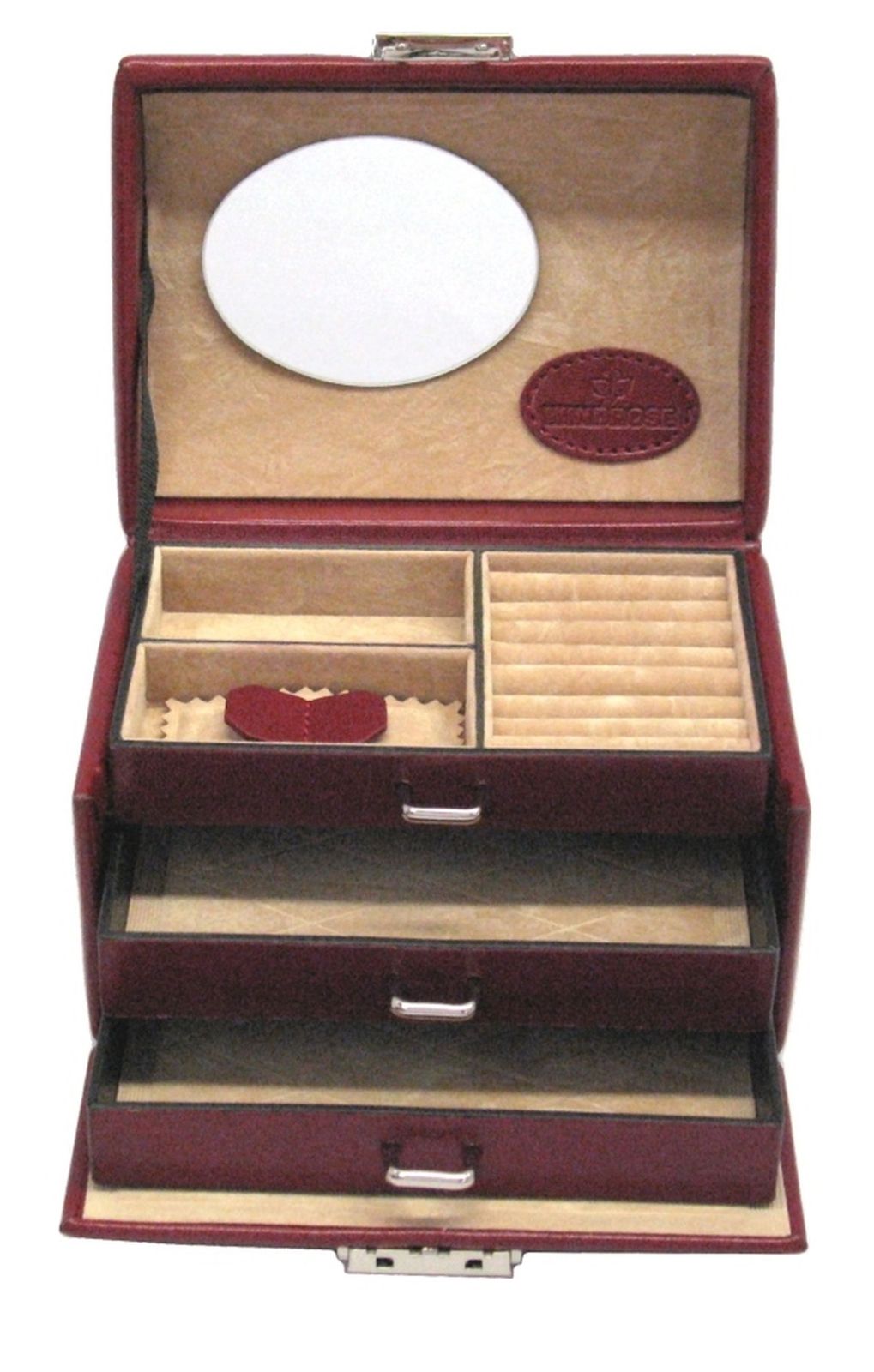 WINDROSE Merino Jewel Boxes S Red WINDROSE Merino Jewel Boxes S Red