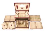 WINDROSE Merino Jewel Boxes XL Red WINDROSE Merino Jewel Boxes XL Red