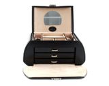WINDROSE Merino Jewelry Box Round 2 Black
