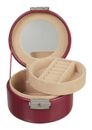 WINDROSE Merino Round Jewelry Box Red