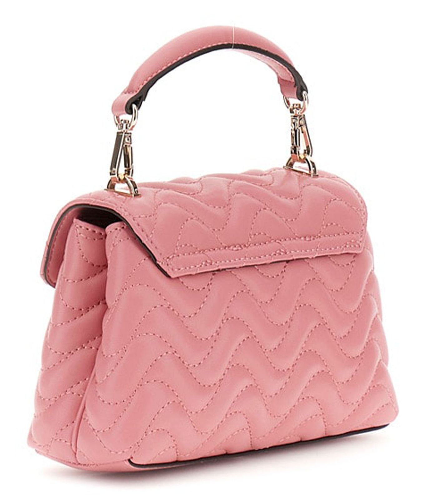 GUESS Melisandra Mini Top Handle Flap Begonia GUESS Melisandra Mini Top Handle Flap Begonia