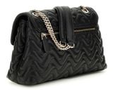 GUESS Melisandra Convertible Xbody Flap Bag Black