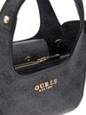 GUESS Calista 2 in 1 Mini Tote Coal Logo GUESS Calista 2 in 1 Mini Tote Coal Logo