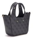 GUESS Calista 2 in 1 Mini Tote Coal Logo GUESS Calista 2 in 1 Mini Tote Coal Logo