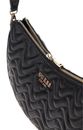 GUESS Melisandra Top Zip Shoulder Bag Black GUESS Melisandra Top Zip Shoulder Bag Black