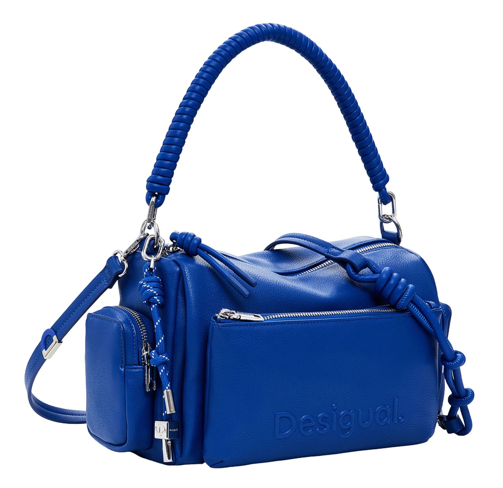 Desigual Fantasy Half Banana Handbag Royal Desigual Fantasy Half Banana Handbag Royal