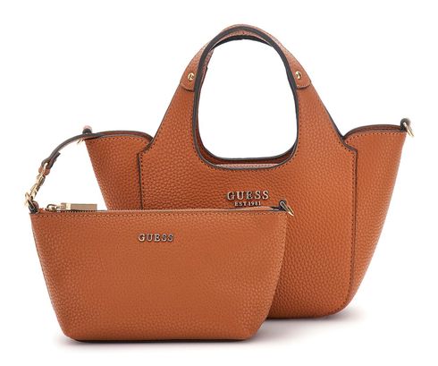 GUESS Calista 2 in 1 Mini Tote Caramel
