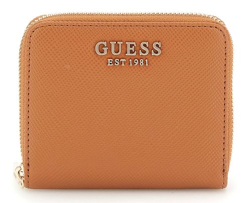 GUESS Laurel II SLG Small Zip Around Wallet S Light Cognac
