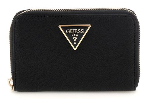 GUESS Laurel II SLG Medium Zip Around Wallet Black