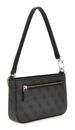 GUESS Noelle II Mini Top Zip Shoulder Bag Coal Logo GUESS Noelle II Mini Top Zip Shoulder Bag Coal Logo