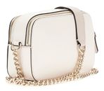 GUESS Noelle II Crossbody Camera Bag Cream White / Taupe