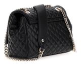 GUESS Everlee Convertible Xbody Flap Bag Black