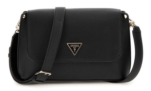 GUESS Meridian II Flap Crossbody Bag Black