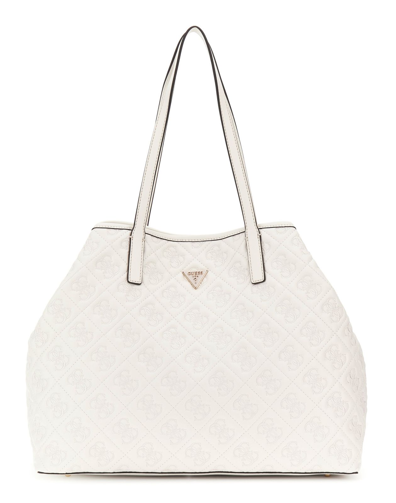 GUESS Adelasia Large 2 In 1 Tote Bag L Cream White GUESS Adelasia Large 2 In 1 Tote Bag L Cream White