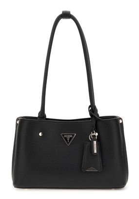 GUESS Meridian II Shoulder Satchel Bag Black