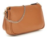 GUESS Noelle II Double Pouch Crossbody Bag Light Cognac