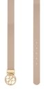 GUESS Phoebe Reverseble Belt H35 W75 Simply Taupe Logo