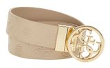 GUESS Phoebe Reverseble Belt H35 W75 Simply Taupe Logo