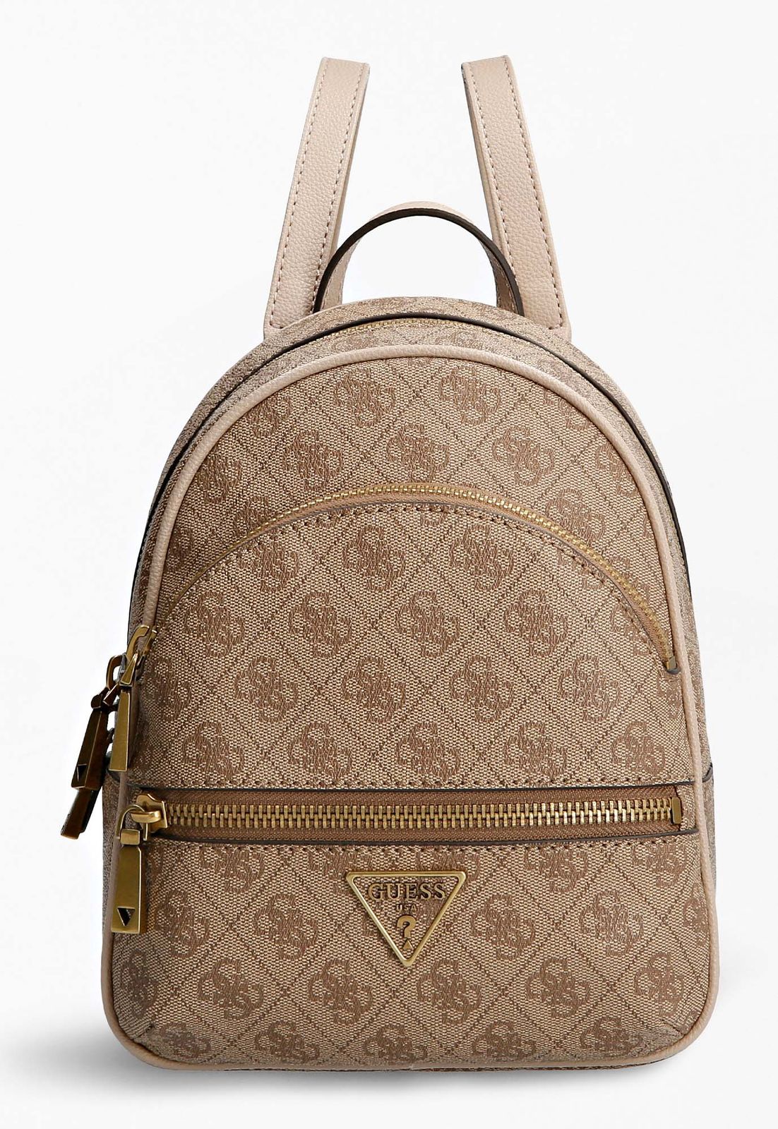 GUESS Manhatten II Backpack Latte Logo GUESS Manhatten II Backpack Latte Logo