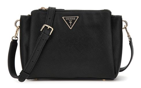 GUESS Noelle II Tri Comp Crossbody Bag Black