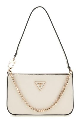 GUESS Noelle II Mini Top Zip Shoulder Bag Bone