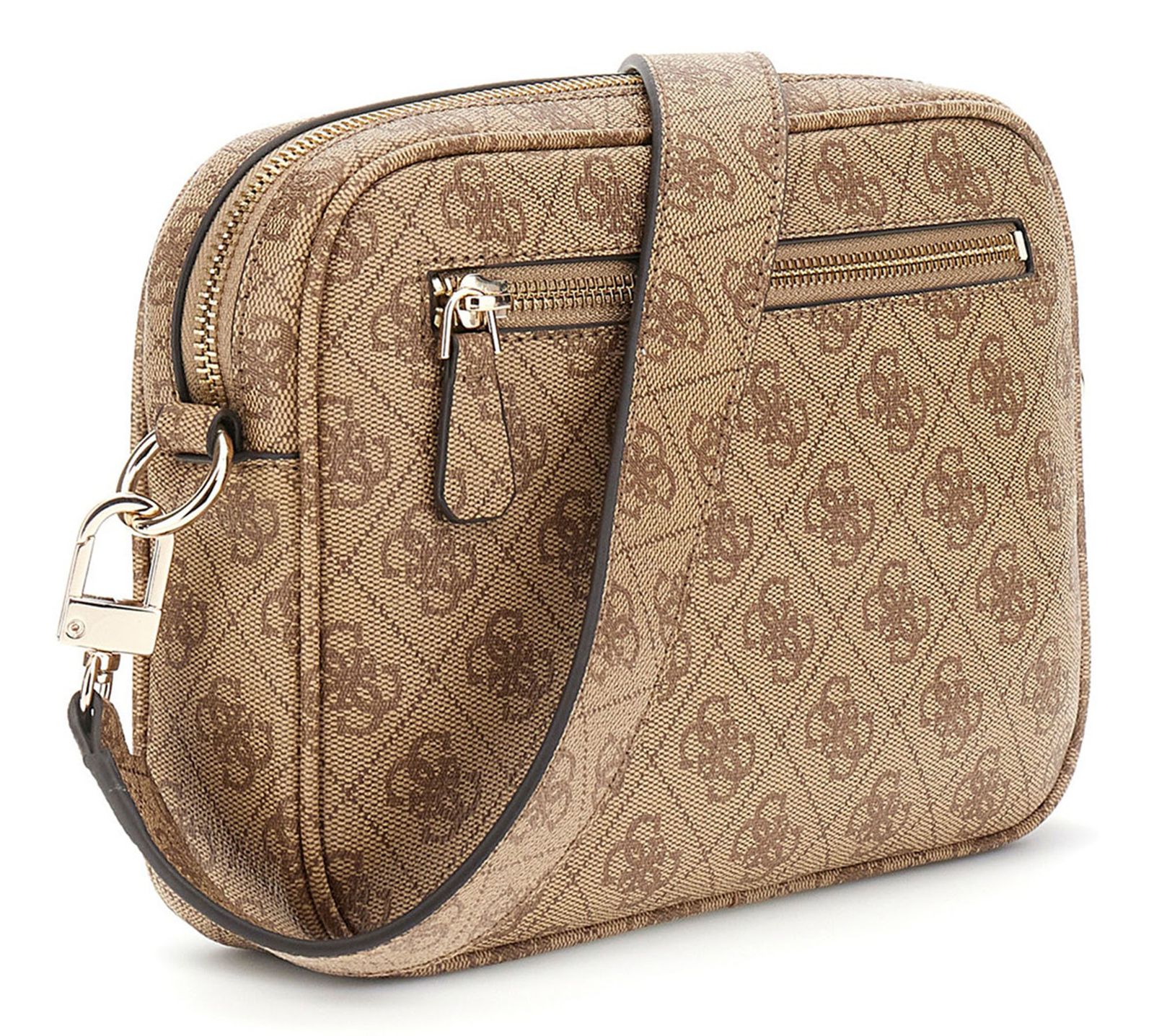 GUESS Meridian II Camera Bag S Latte Logo GUESS Meridian II Camera Bag S Latte Logo