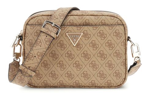 GUESS Meridian II Camera Bag S Latte Logo